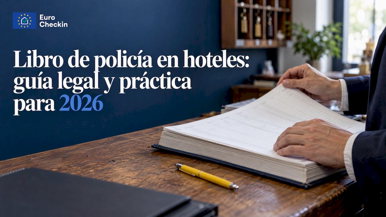 Libro de policía en hoteles: guía legal y práctica para 2026