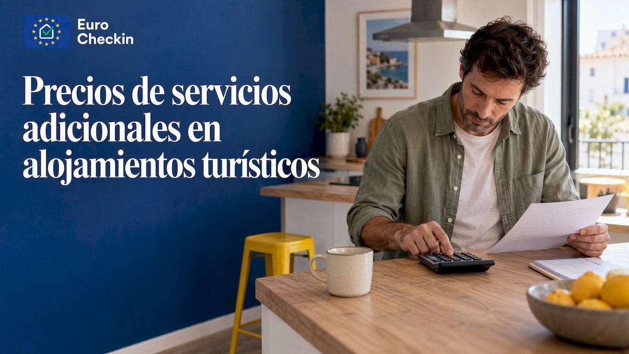 Precios de servicios adicionales en alojamientos turísticos